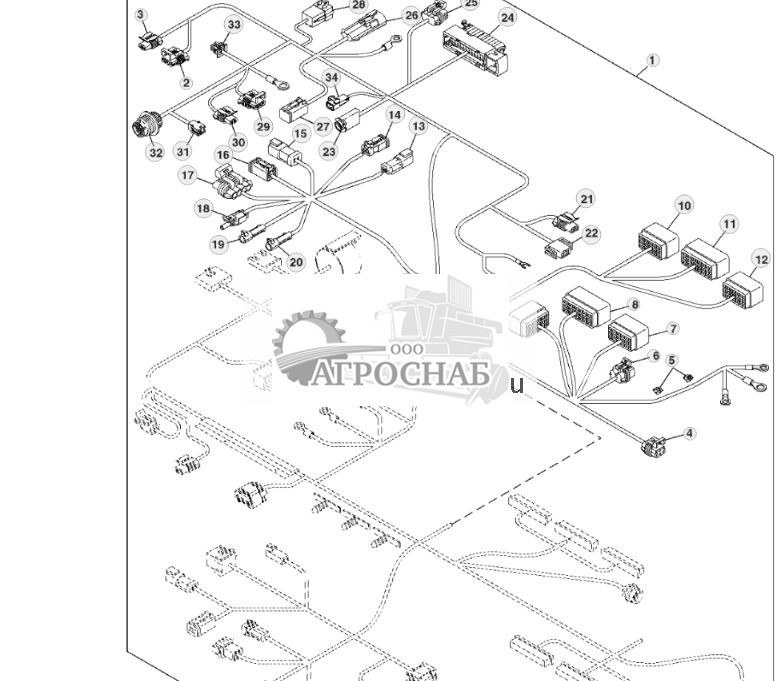 Cab Wiring Harness Connectors (33) (European Version) - ST393916 206.jpg